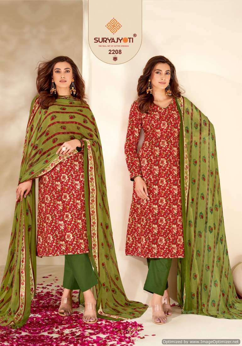 Suryajyoti Suhana Vol-22 – Dress Material - Wholesale Dress material manufacturers in Surat