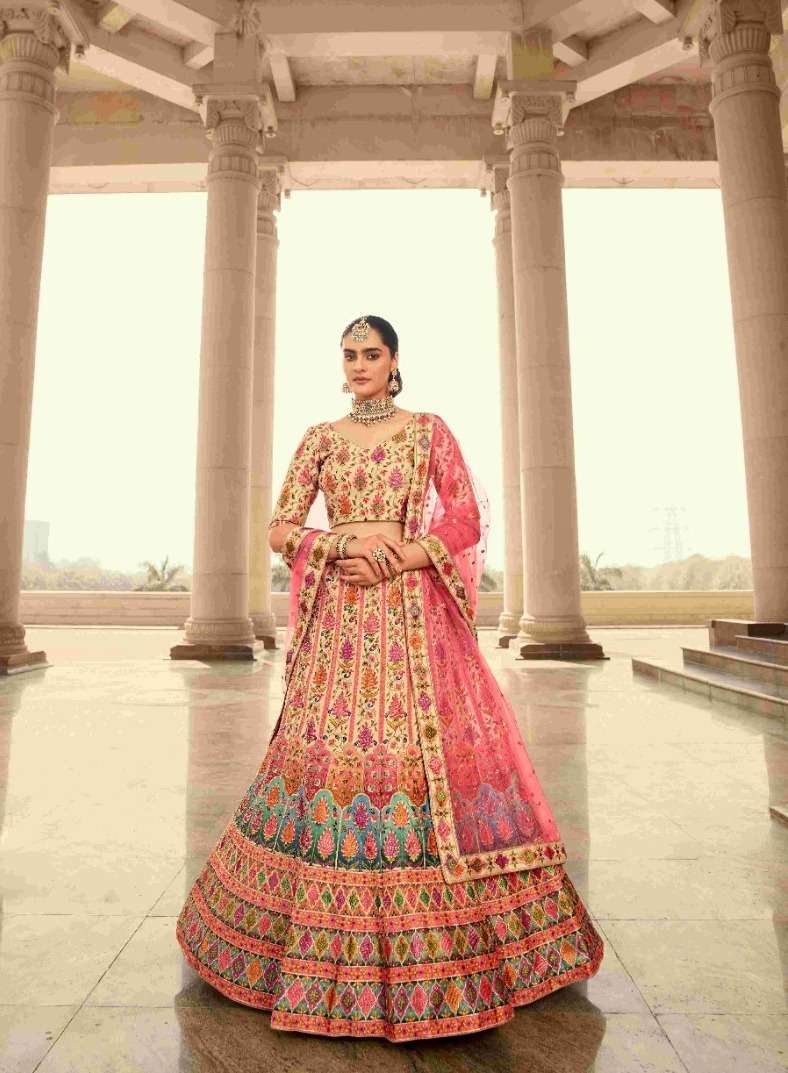 Embroidered Bridal Lehengas at Rs 24510 | Embroidered Bridal Lehengas in  Surat | ID: 2853134528488