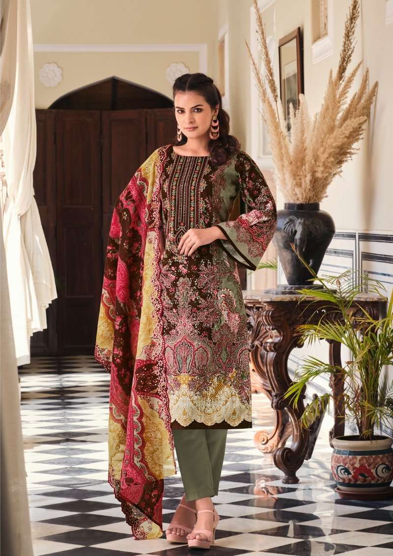Belliza Guzarish Vol 7 Cotton Digital Printed Dress Material Wholesale manufacturers in Surat