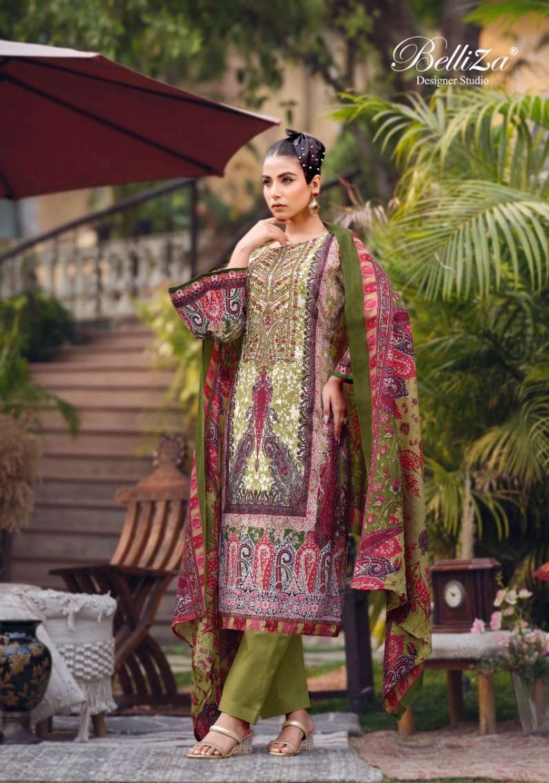 Belliza Naira Vol 45 Cotton Premium Dress Material Wholesale market in Surat
