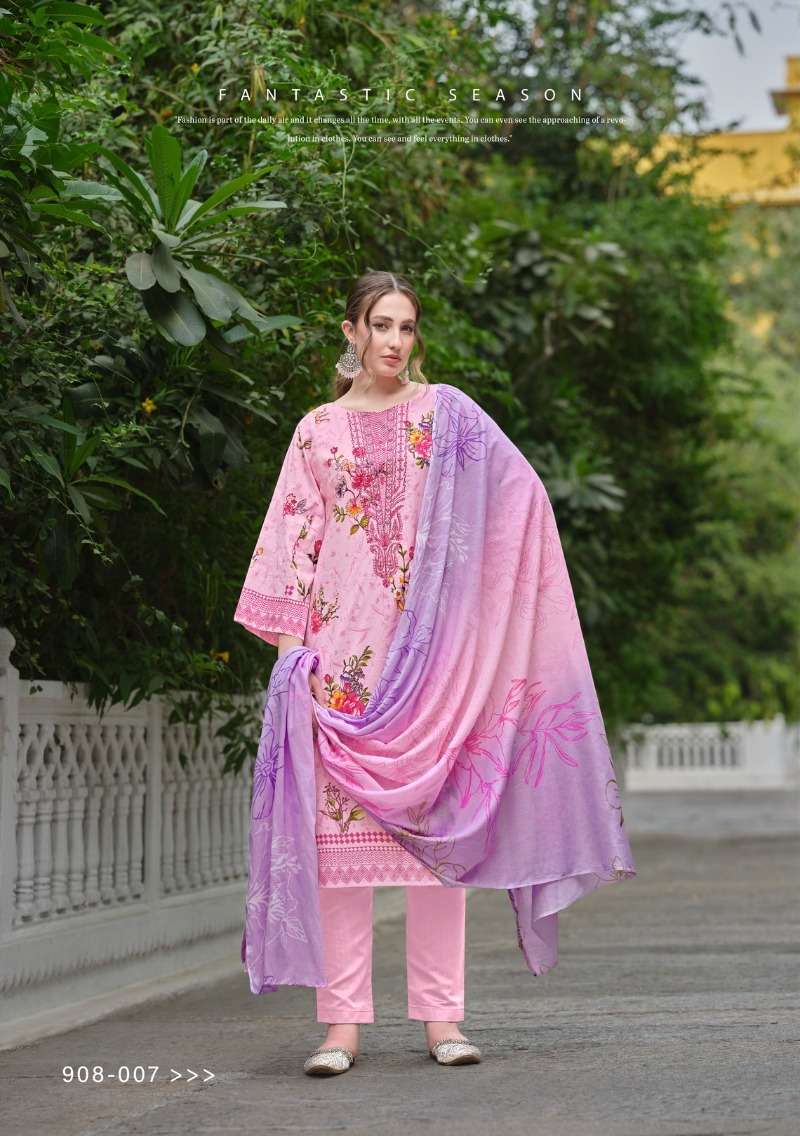 Belliza Naira Vol 48 Cotton Digital Printed Dress Material Wholesale Dress material manufacturers in Surat