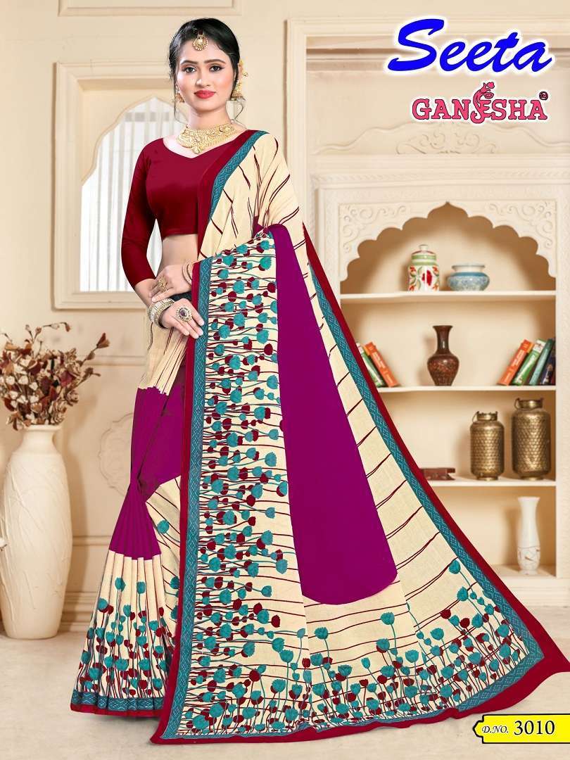 Ganesha Seeta Vol-3 – Cotton Sarees - Wholesale Saree India