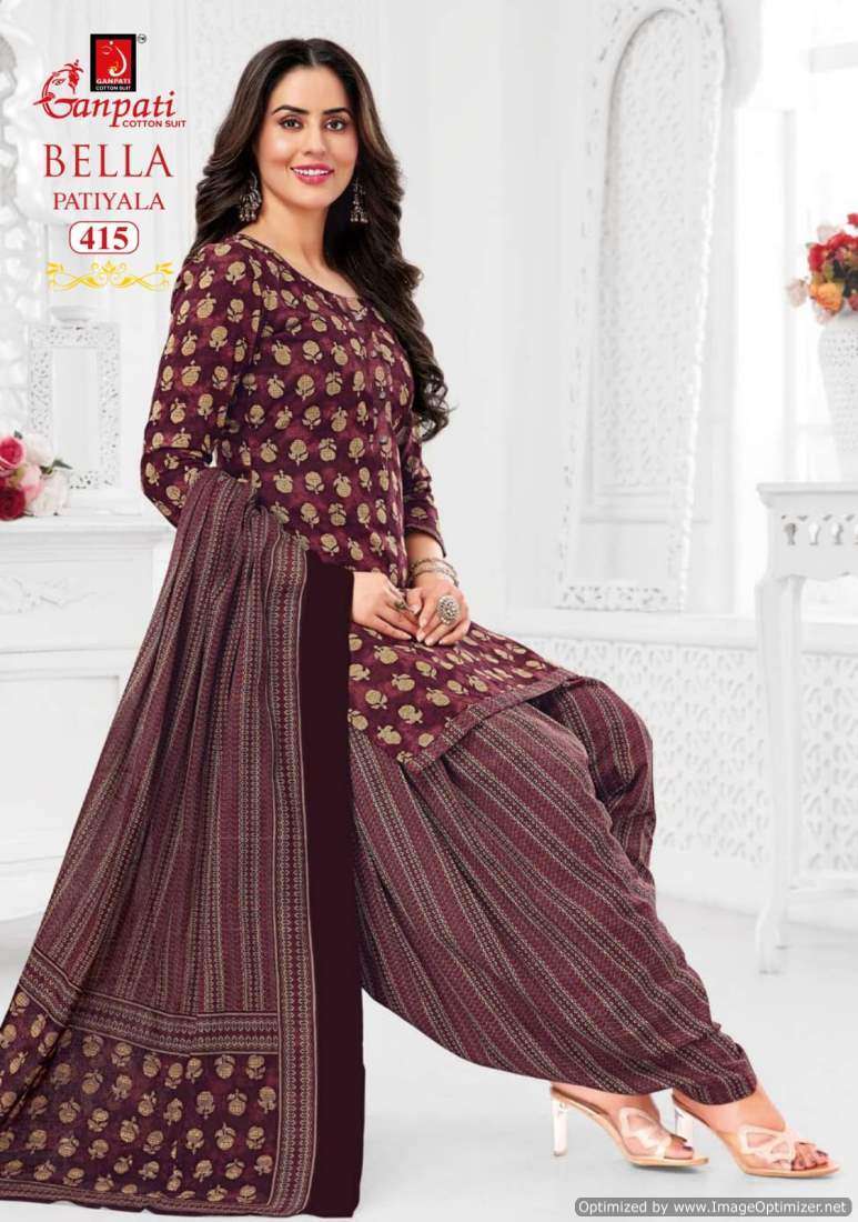 Ganpati Bella Patiyala Vol-4 – Dress Material manufacturers in india
