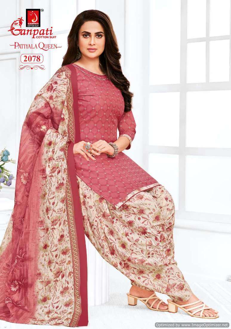 Ganpati Patiyala Queen Vol-9 – Dress Material - Wholesale Dress material India