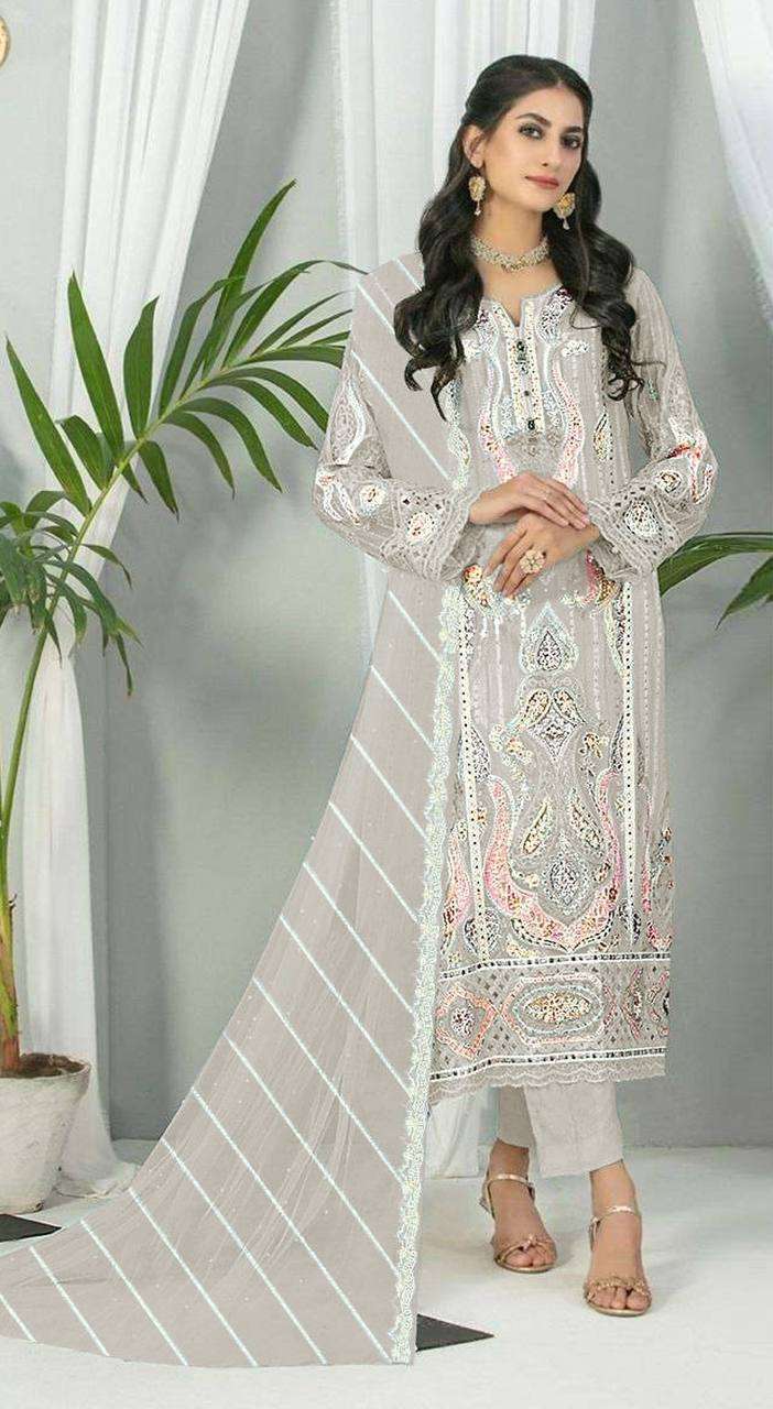 Mah E Rooh 5117 A To G Faux Georgette Salwar Suit Wholesale market in India