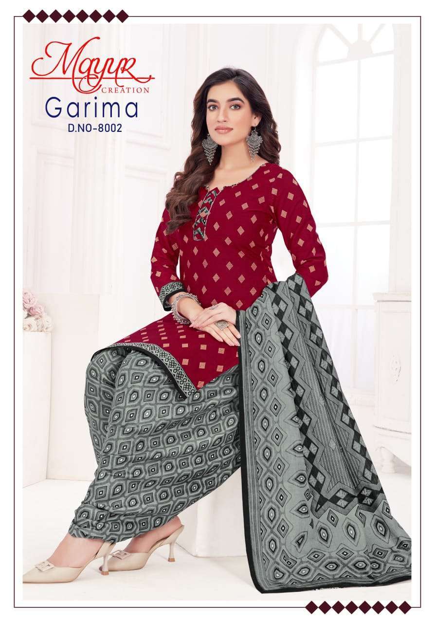 Mayur Garima Vol-8 – Dress Material - Wholesale Dress material manufacturers in Surat