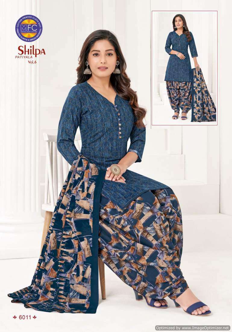 MFC Shilpa Vol-6 – Dress Material - Wholesale Dress material manufacturers in India
