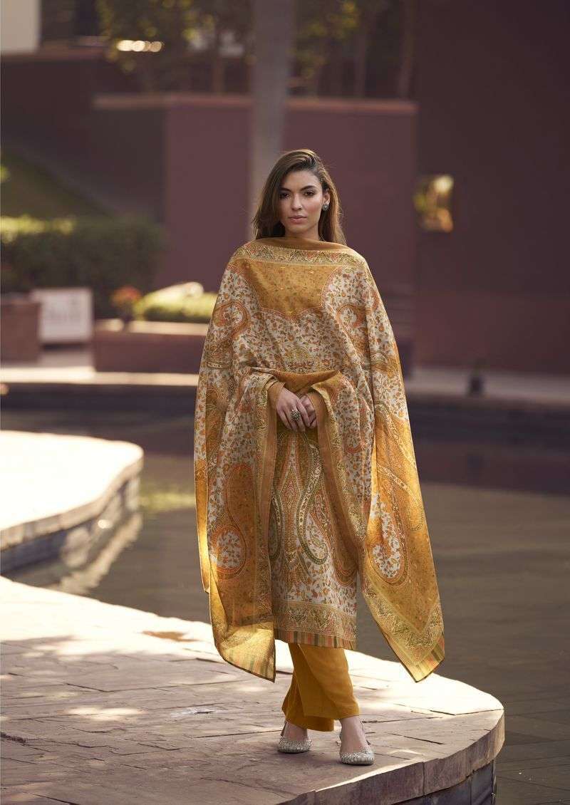 Mumtaz Kani Cashmere Vol 2 Cotton Digital Printed Dress Material Wholesale market in Surat