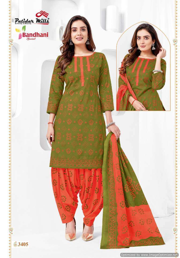Patidar Mills Bandhani Special Vol-34 – Dress Material - Wholesaler of Dress material in Surat