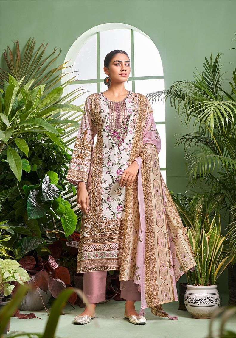 Riaz Arts Musafir Vol 2 Lawn Digital Printed Dress Material Wholesaler of Dress material in Surat