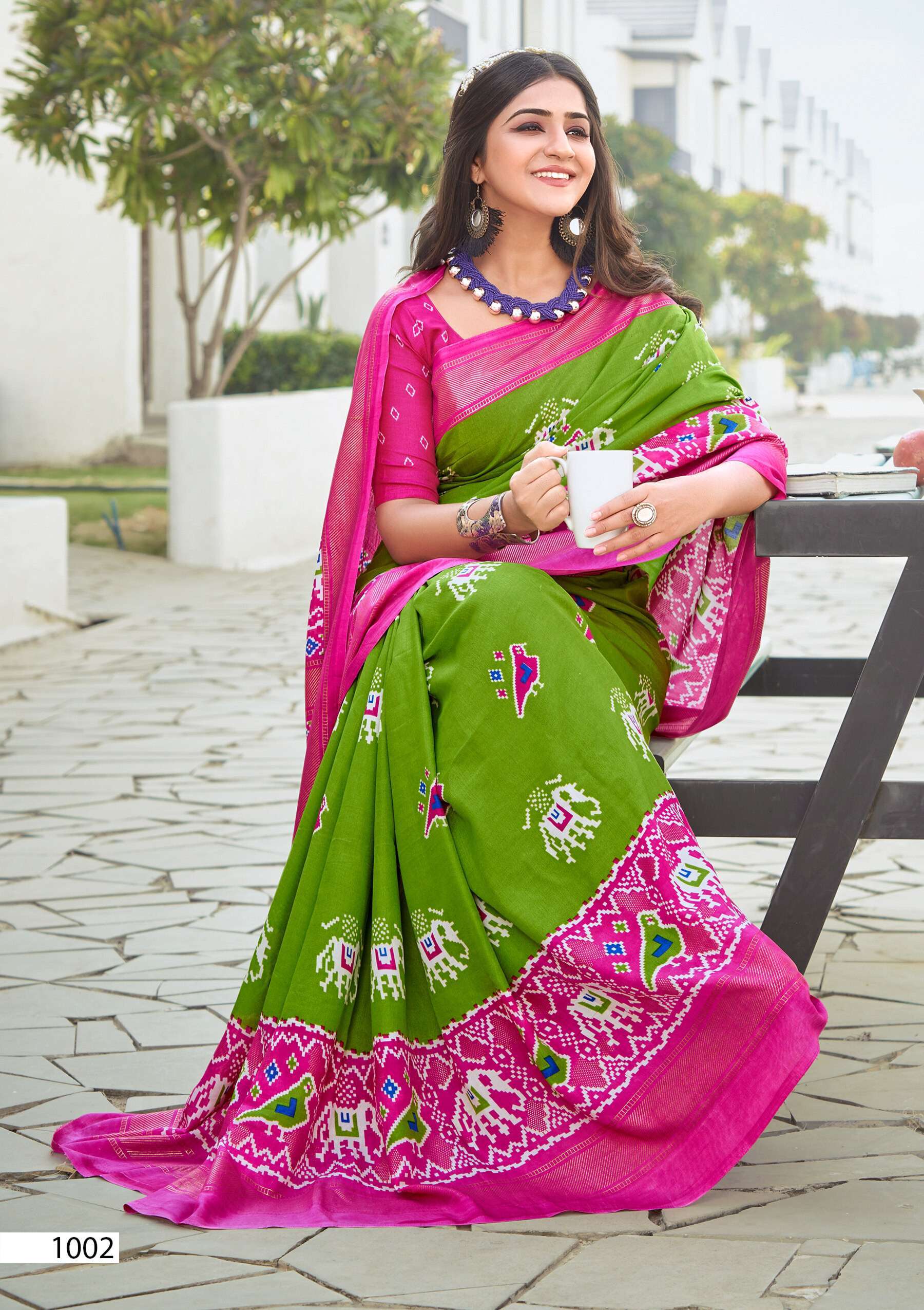 Saroj Ikkaya Vol.2 Soft cotton silk saree Saree Wholesale Saree India