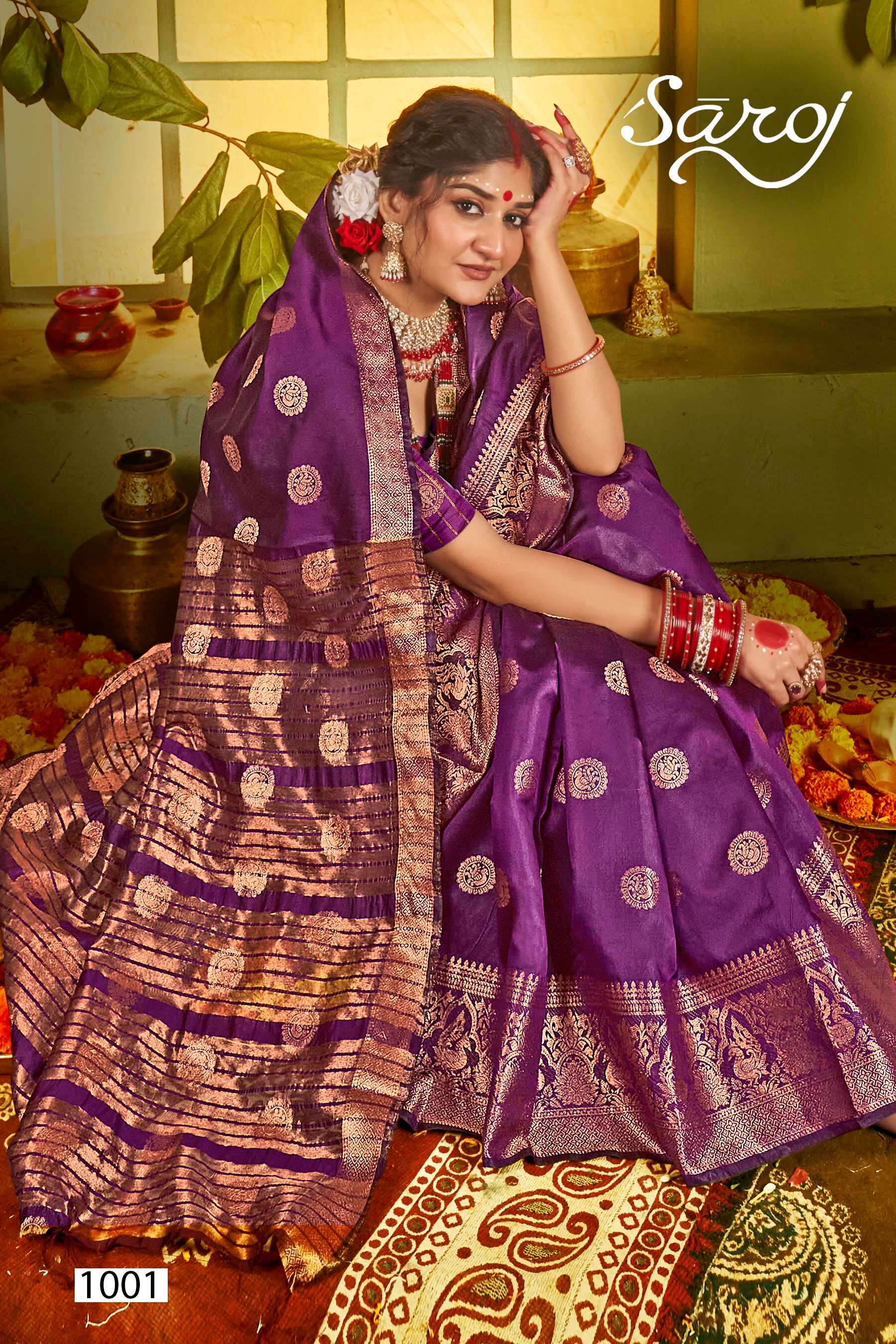 Saroj Sarswati Vol.2 Soft silk saree Saree Wholesale Saree India
