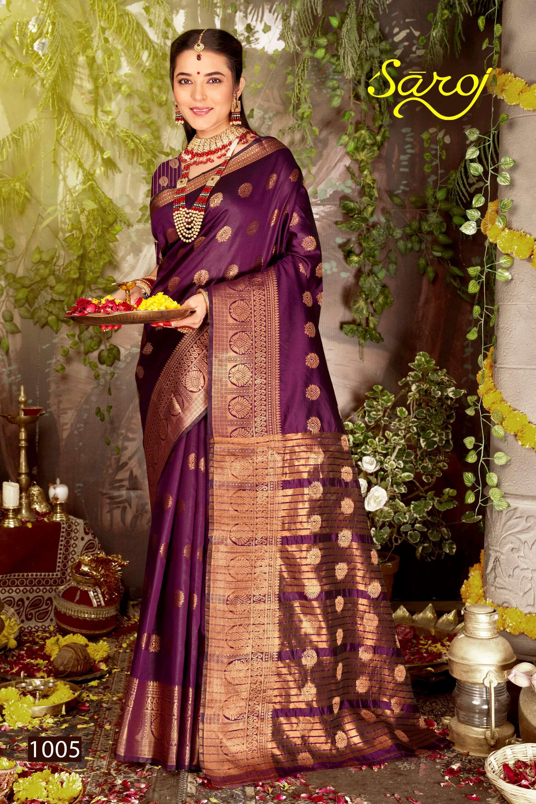 Saroj Sarswati Vol.5 Soft silk saree Saree Wholesale Branded Saree manufacturers in Surat