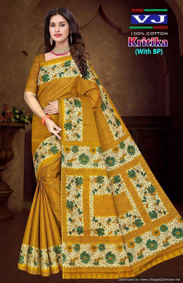 Shree VJ Kritika Vol-1 – Cotton Sarees - Wholesale price saree in india