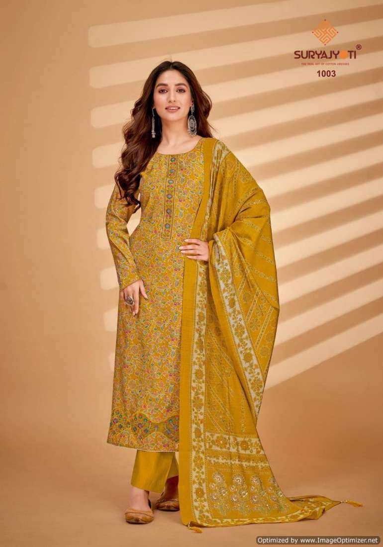 Suryajyoti Kanika Vol-1 – Dress Material - Wholesale Dress material India
