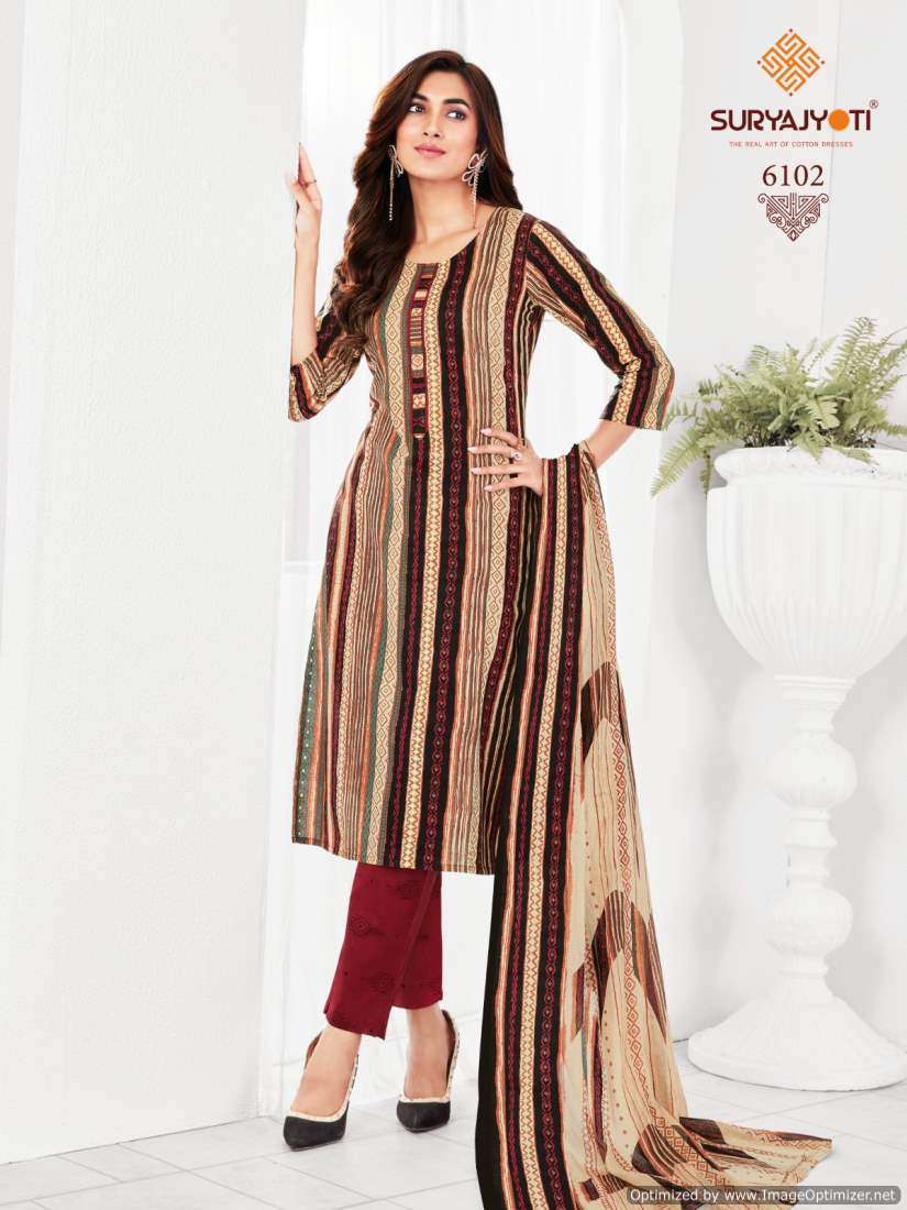 Suryajyoti Trendy Vol-61 – Dress Material - Wholesale Dress material Surat
