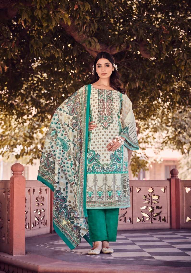 Zulfat Jannat Exclusive Designer Print Cotton Dress Material Wholesale India