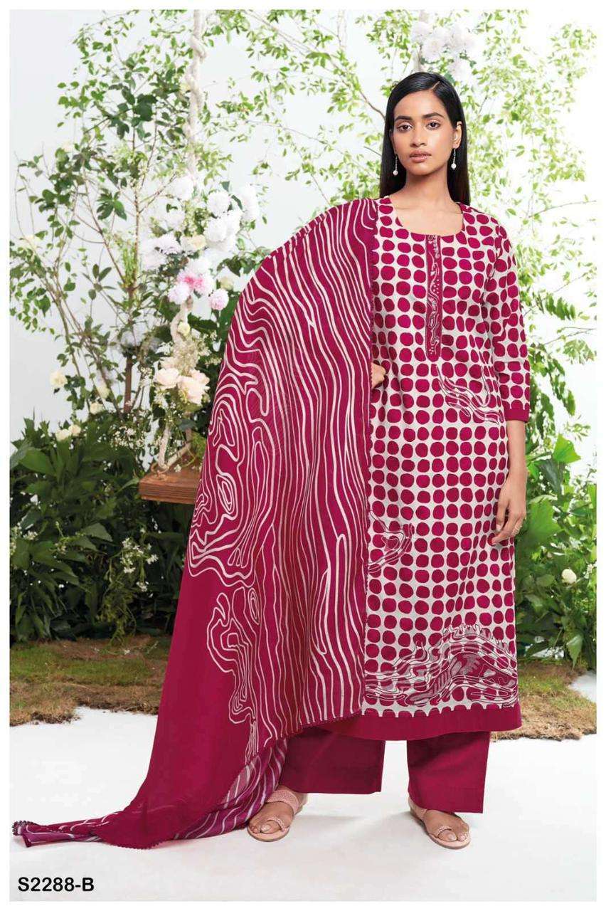 Ganga VIENNA 2288 Dress Materials Wholesale India