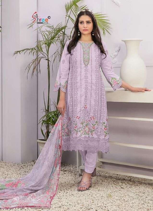 Shree Mariya B Vol 3 Nx Chiffon Dupatta Pakistani Suits Wholesale India