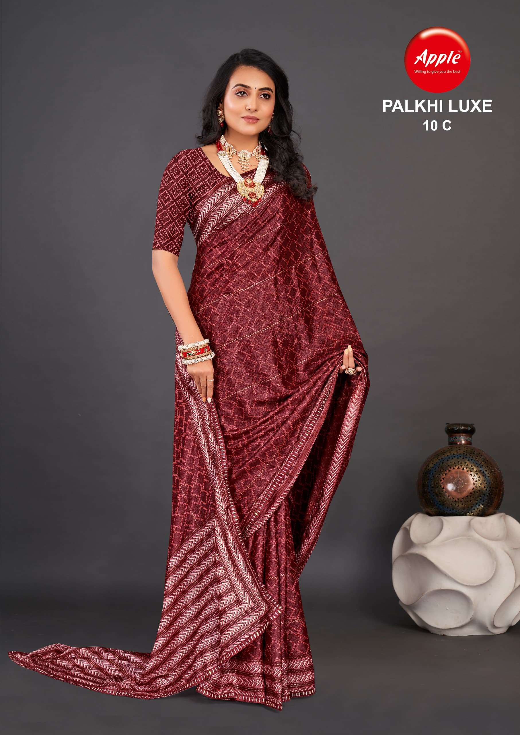 Apple Palkhi Luxe surat saree sale