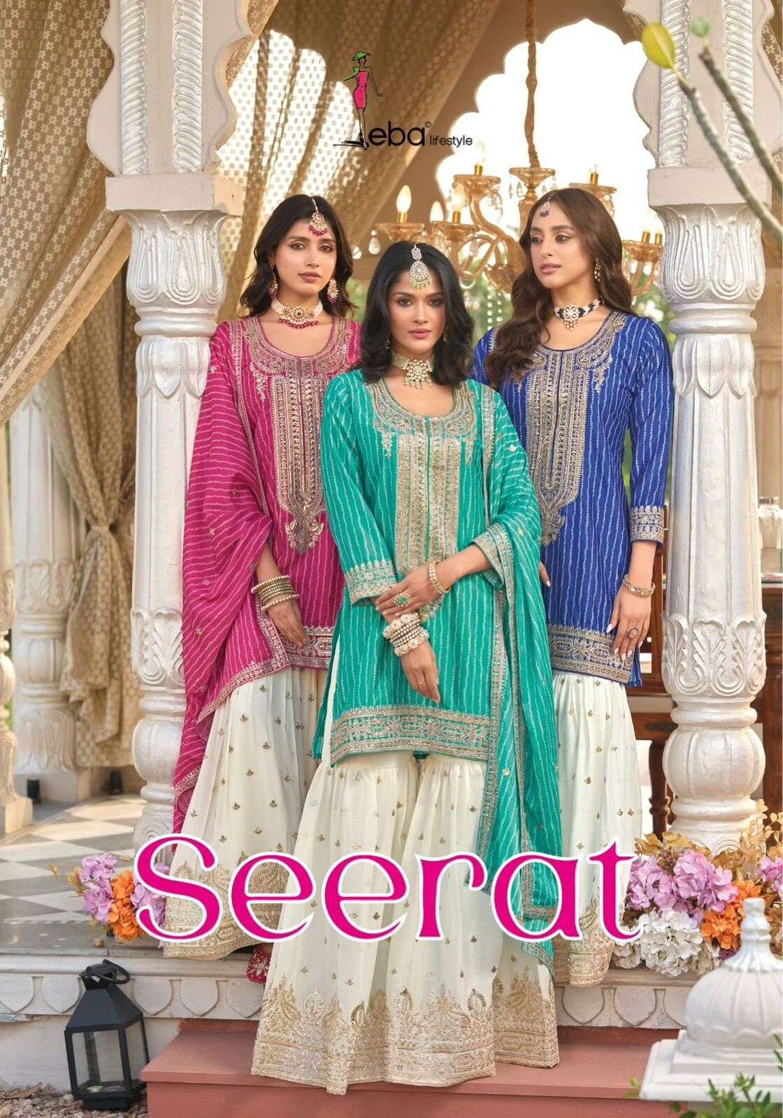Eba Seerat pakistani suits wholesalers in mumbai
