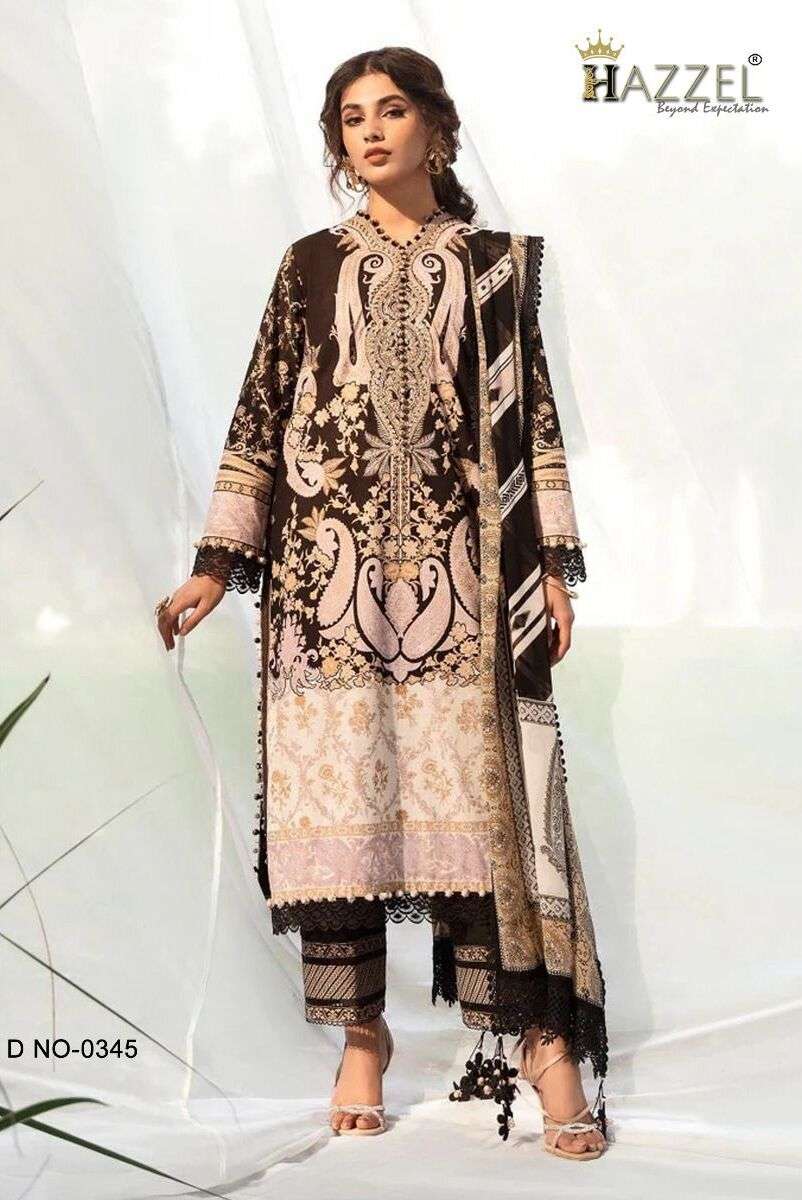 Hazzel Sana Safinaz 0345 pakistani brand salwar suit wholesaler