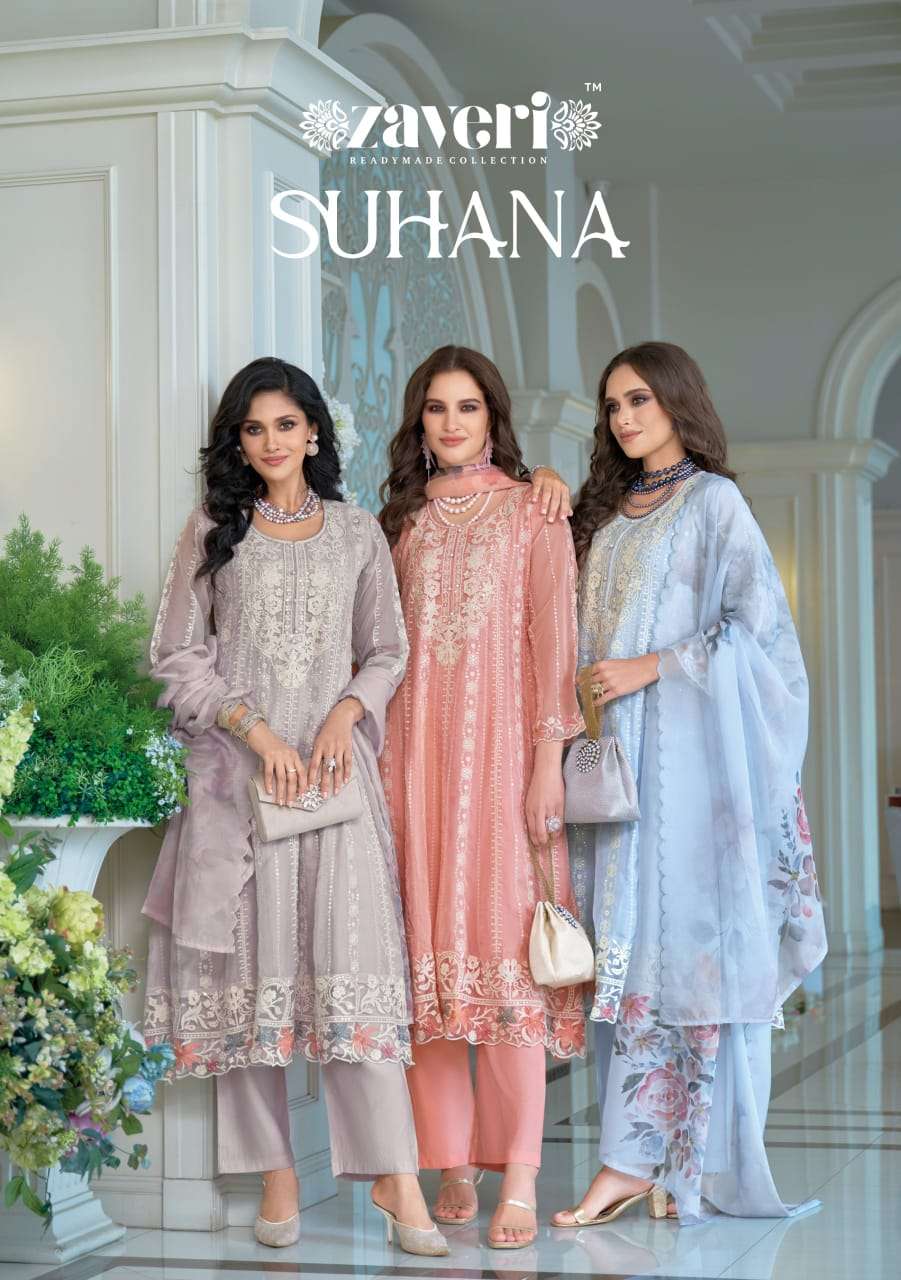 Zaveri Suhana readymade salwar kameez wholesaler surat
