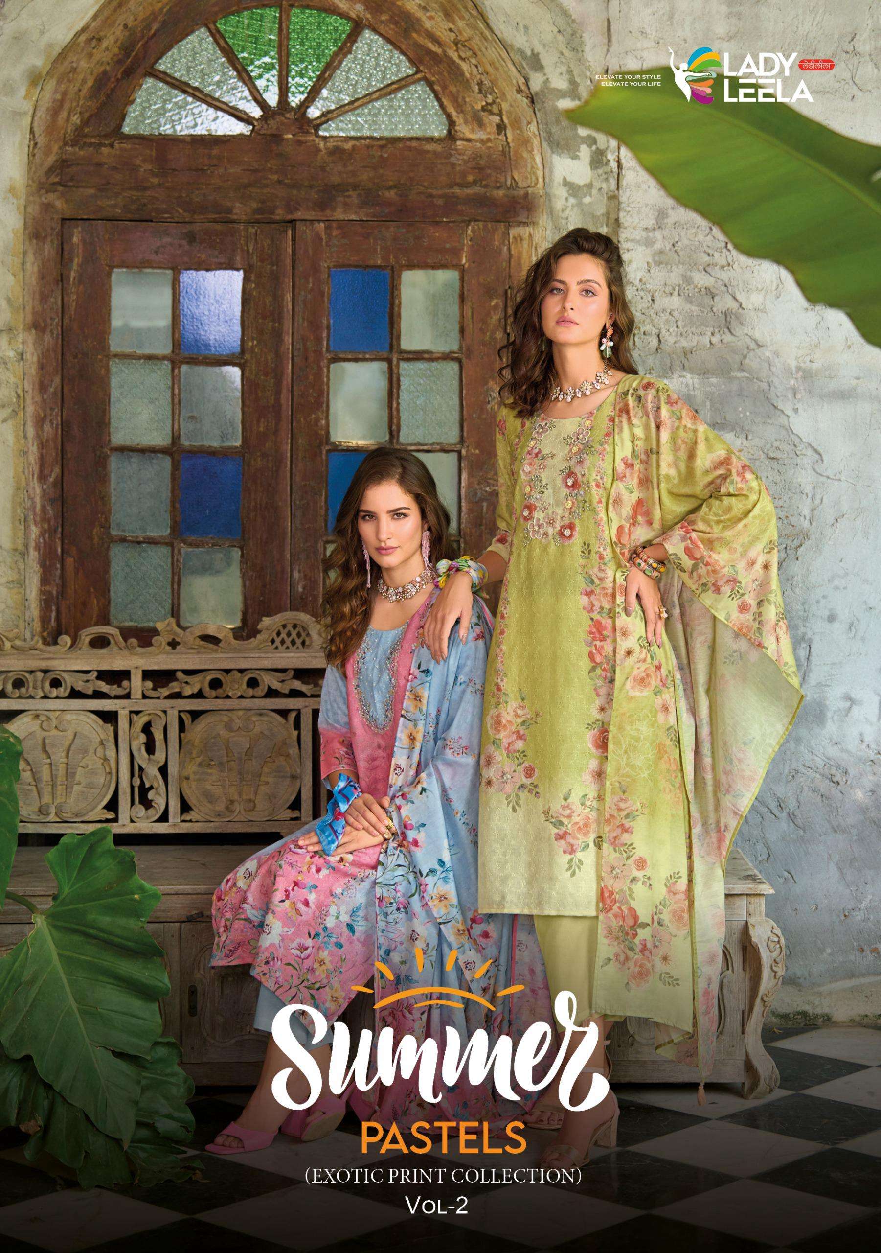 Lady Leela Summer Pastels Vol 3 avaasa brand kurtis wholesale
