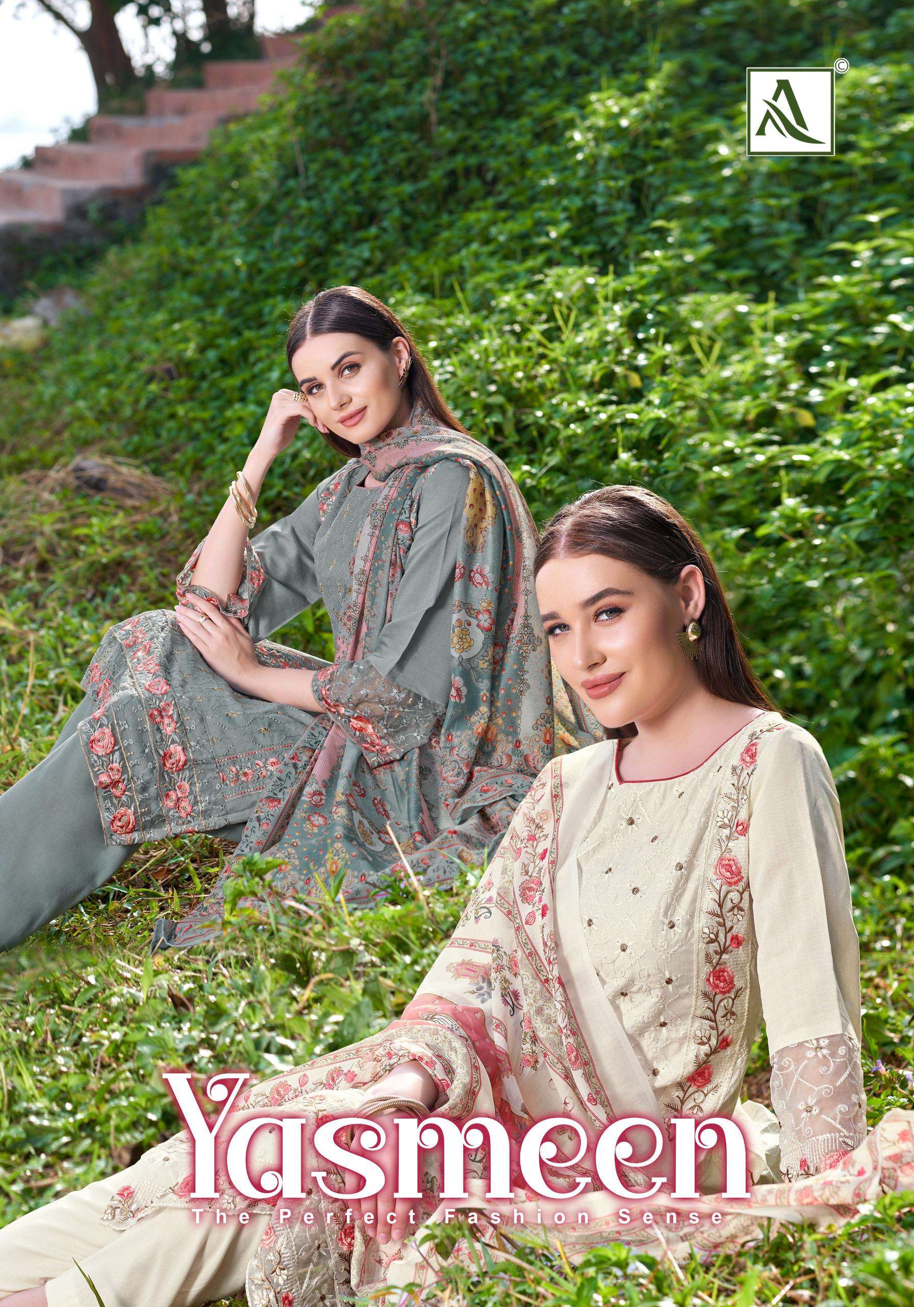 Alok Yasmeen wholesale dress material shops in ernakulam