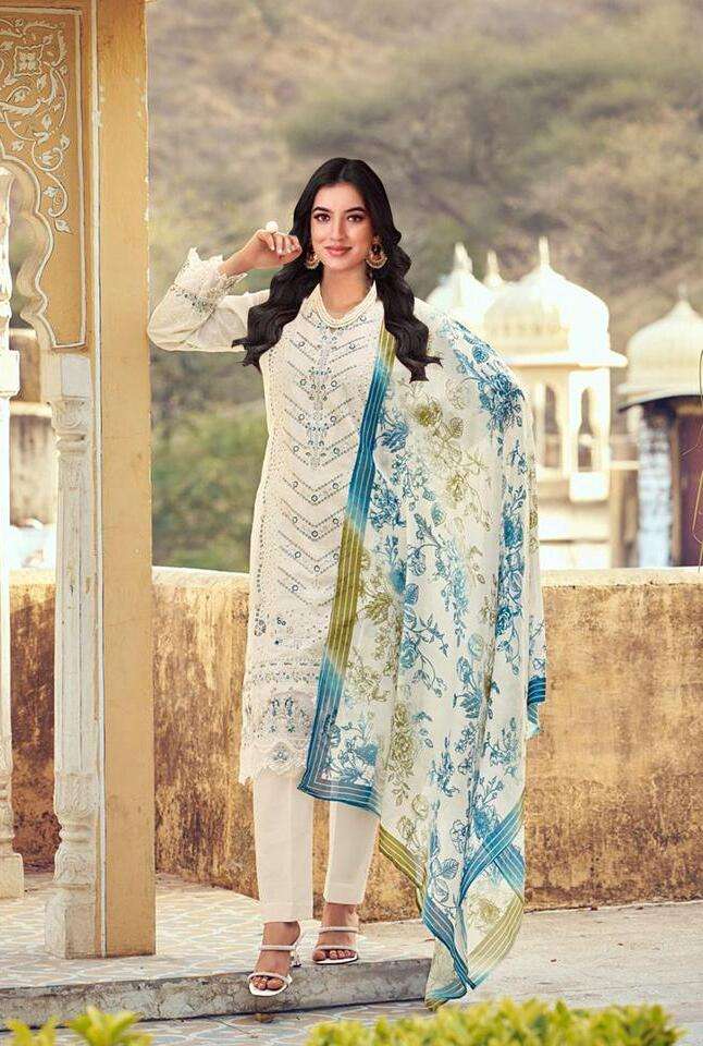 Alzohaib Az Heena 1326 To 1327 Chiffon Dupatta wholesale pakistani suits new delhi