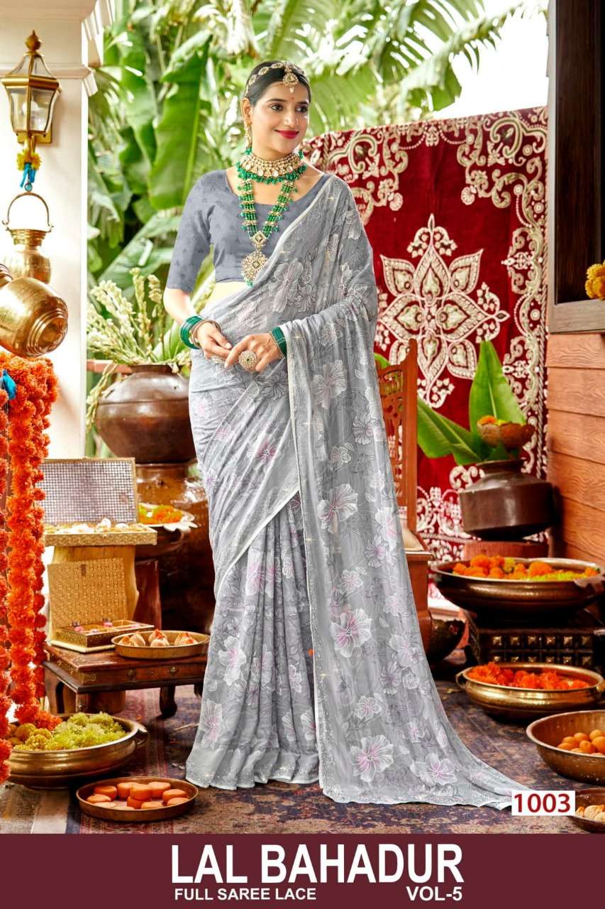 Dazira Lal Bahadur sarees w2210 surat textile market ring road surat