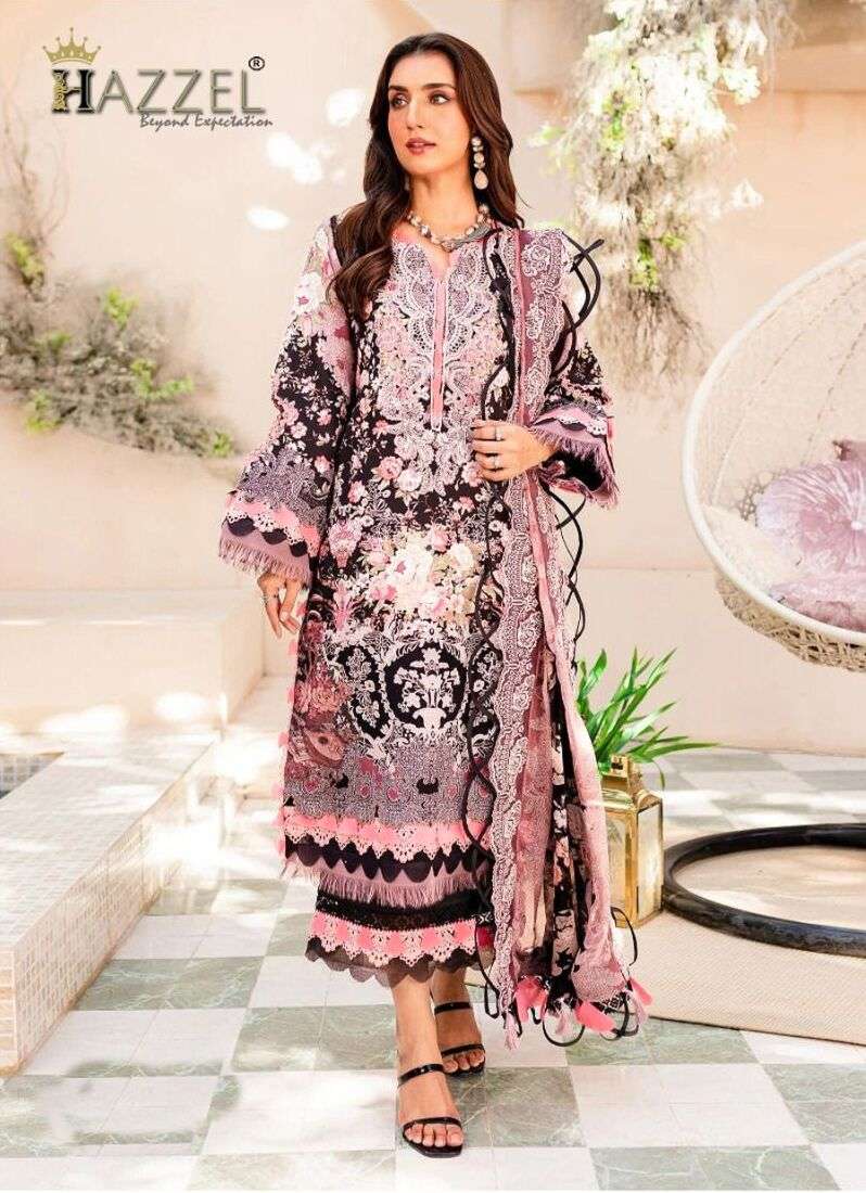 Hazzel 0359 pakistani wholesale suits india