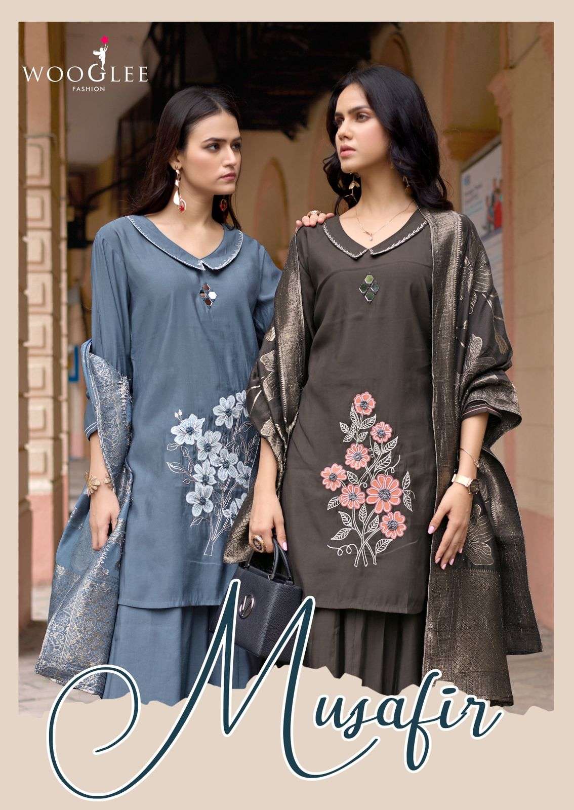 Wooglee Musafir wholesale kurtis in surat with m size