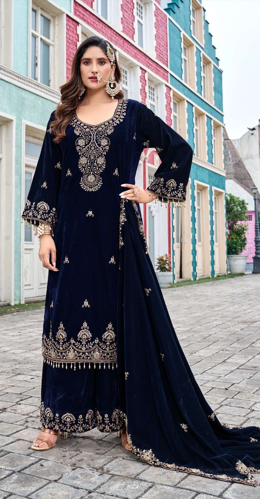 Serine S 1009 pakistani replica suits wholesale