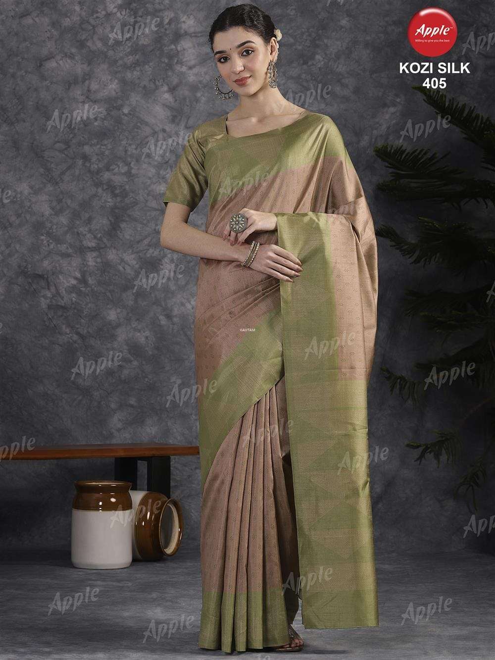 Apple Kozi Silk Vol 4 sarees surat gujarat