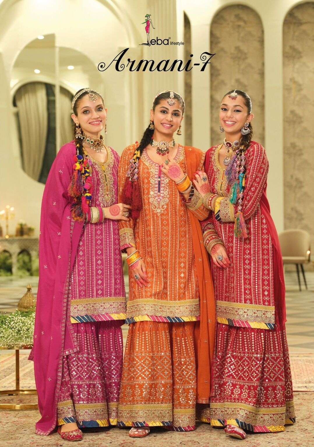 Eba Armani vol 7 wholesale pakistani suits in chennai