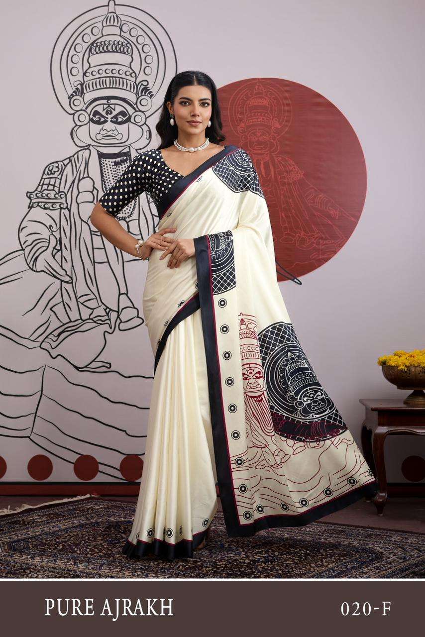 Rajtex Pure Ajrakh 20 wholesale saree rate
