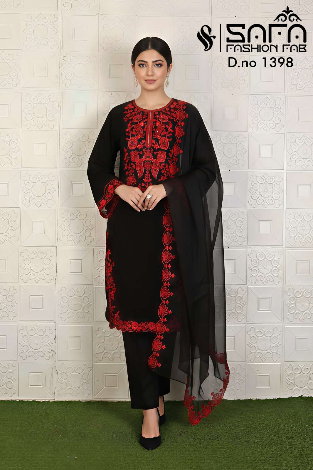 Safa Fashion Fab 1398 pakistani designers salwar suits 2025