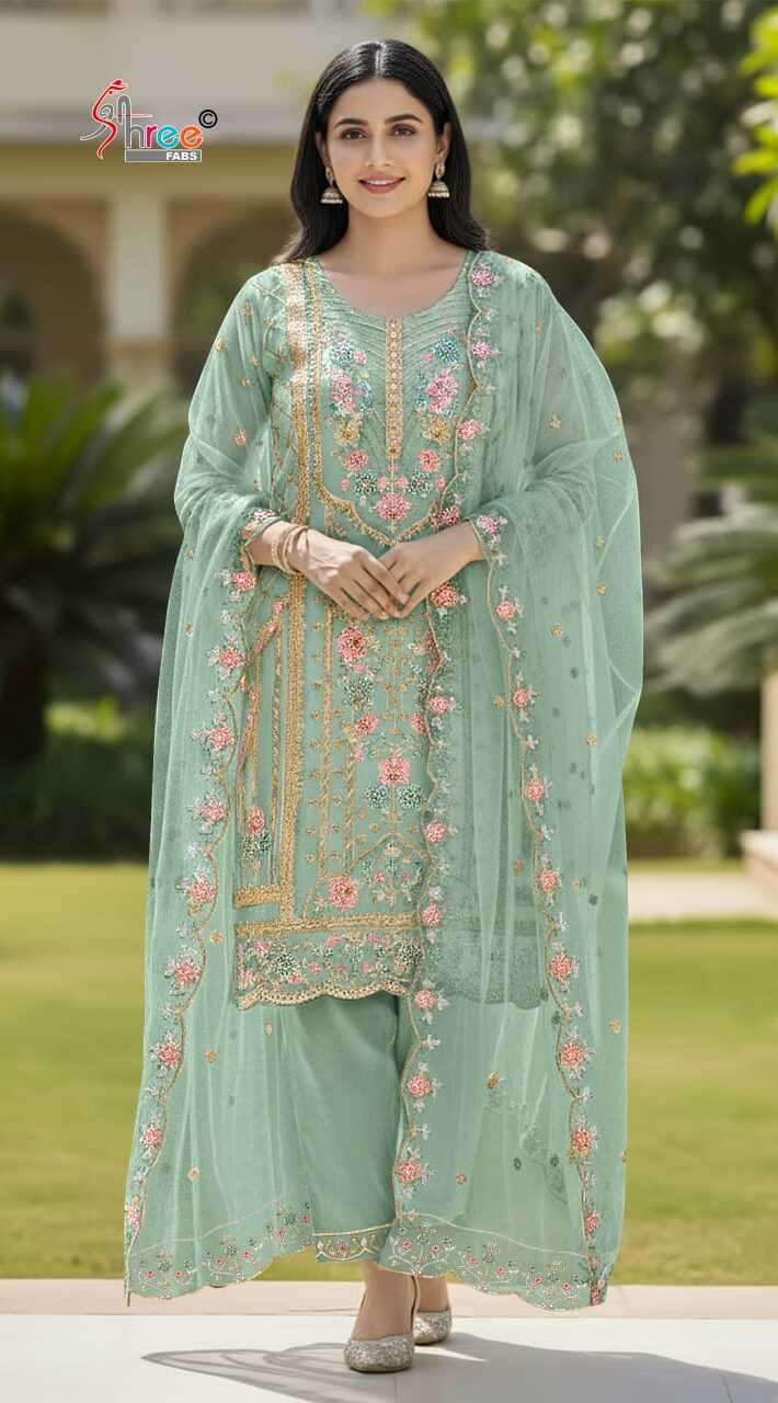 Shree Fabs K 5501 & 5502 www pakistani designer suits
