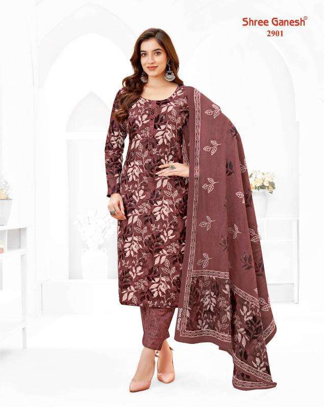 Shree Ganesh Samaiyra Vol-19 dress materials wholesale cotton