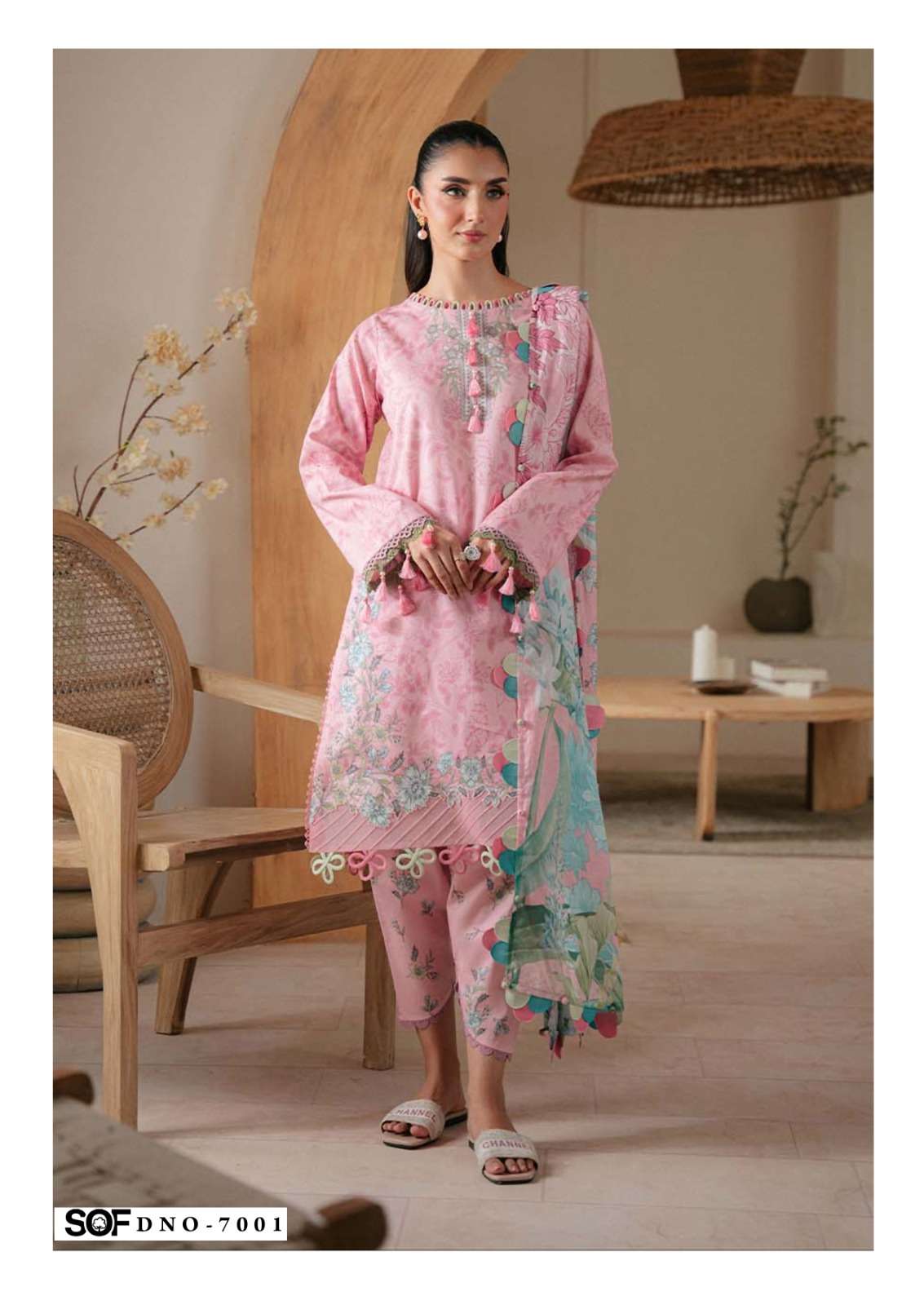 SOF Saira Rizwan Vol-7 pakistani lawn suits wholesale in surat