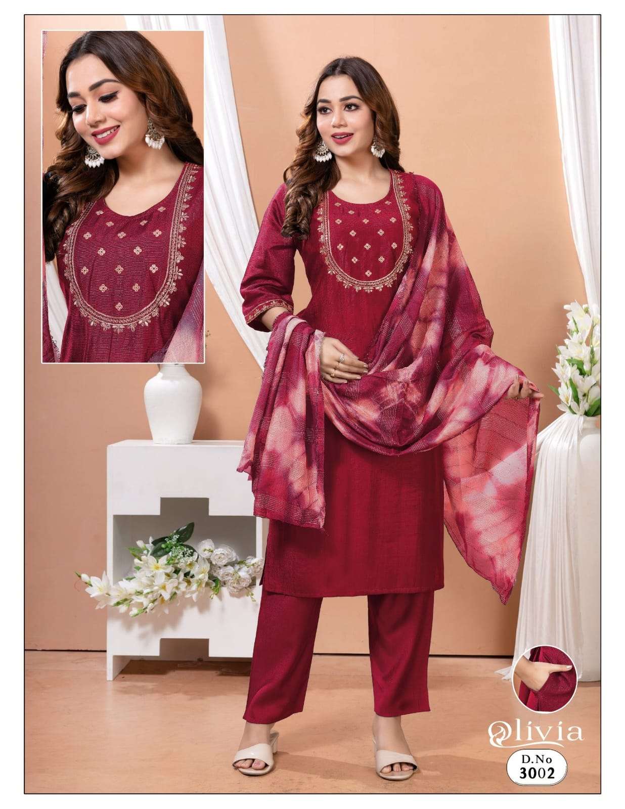 Trendy Olivia vol 3 ahmedabad kurti wholesaler