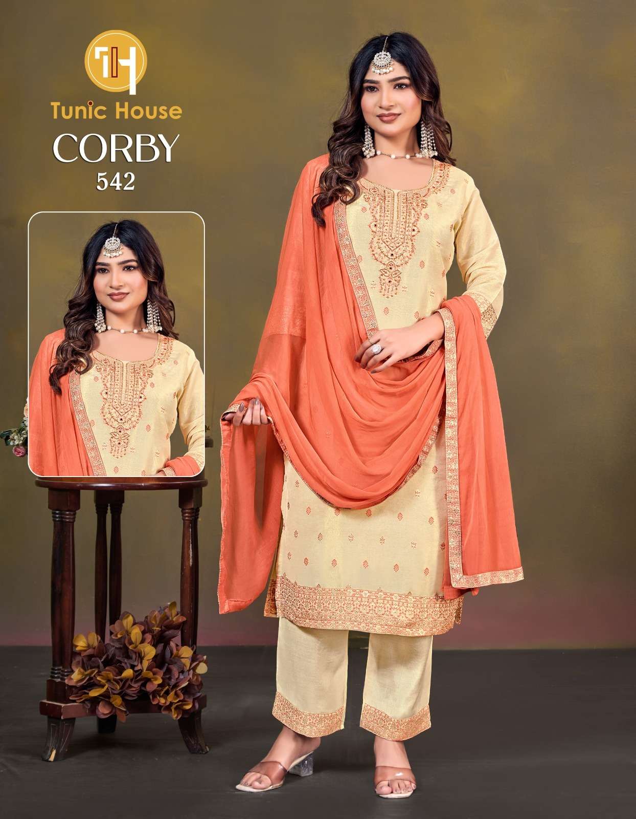 Tunic House Corby 542 To 545 kids designer kurtis wholesale india