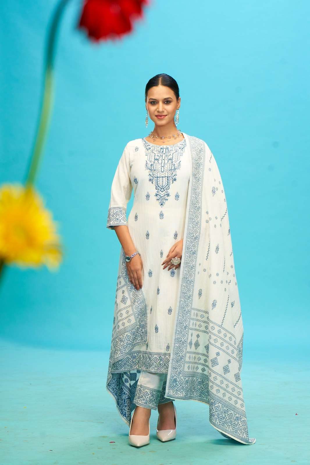 Tunic House Cotton Jaquard vol 3 kolkata kurti wholesale market
