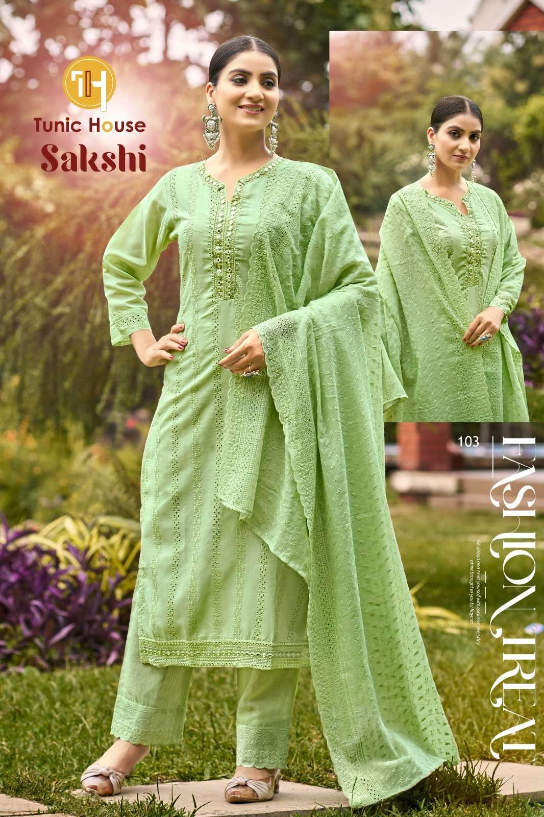Tunic House Sakshi kurti wholesale market surat