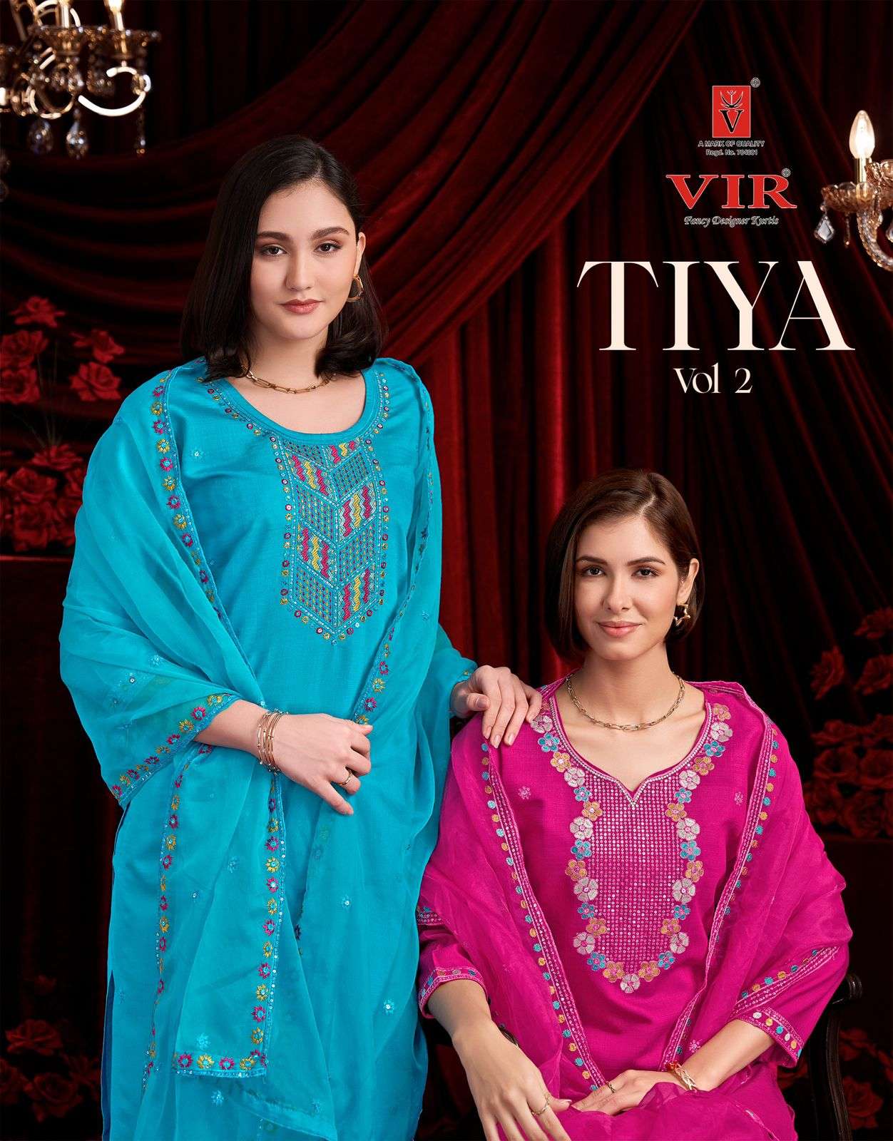 Vir Tiya vol 2 brand kurtis wholesale price