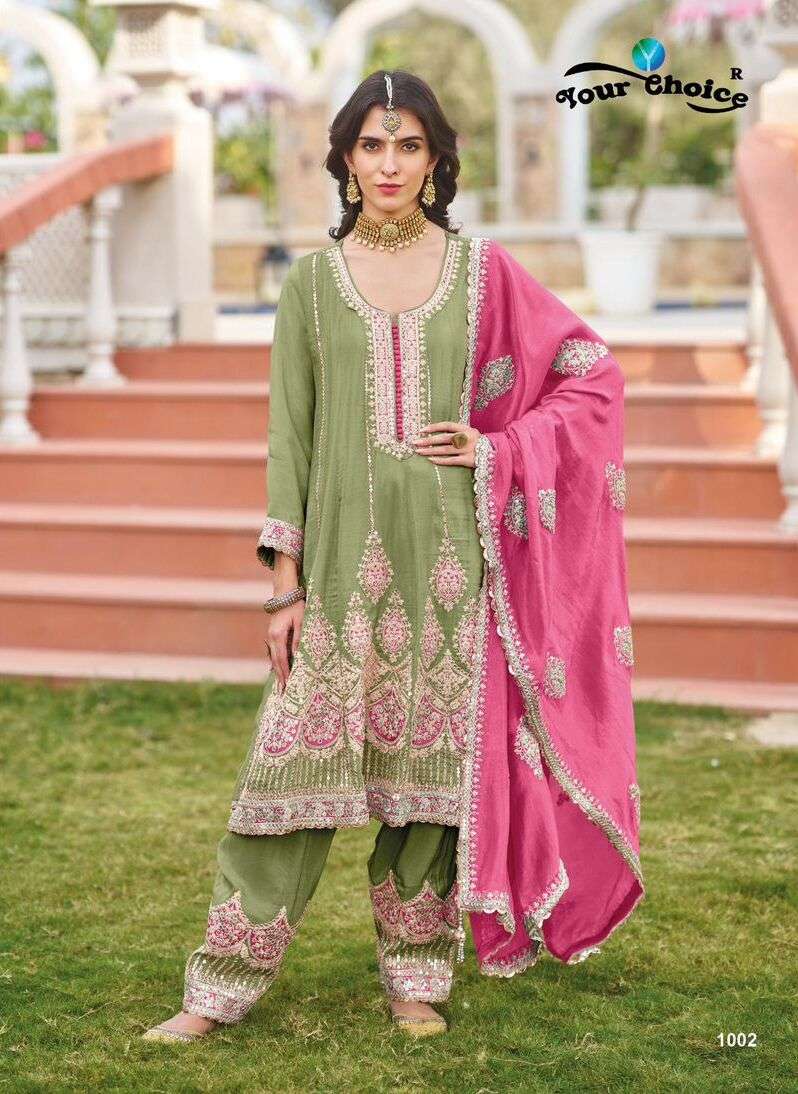Your choice Kashish vol 1 salwar kameez wholesale dealers in bangalore
