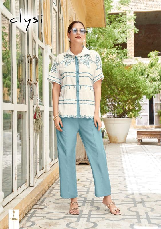 Clysi Blizz catalog co ord sets wholesale - Sanvari Fashion