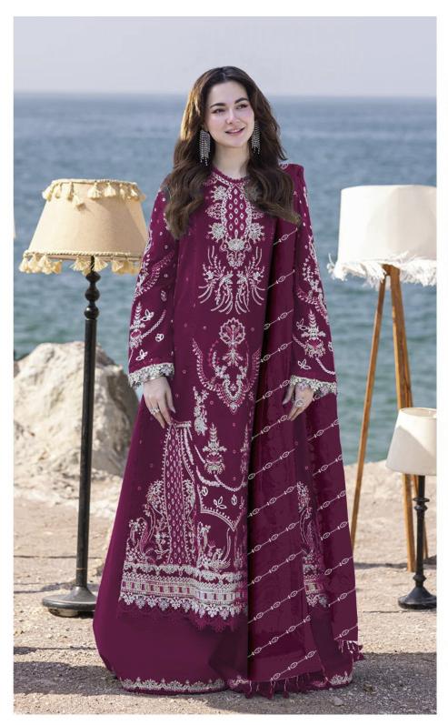 Fepic Rosemeen 1372 catalog pakistani unstitched suits wholesale - Sanvari Fashion