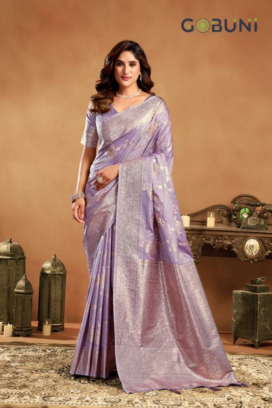 Gobuni Srivalli catalog surat market saree price - Sanvari Fashion